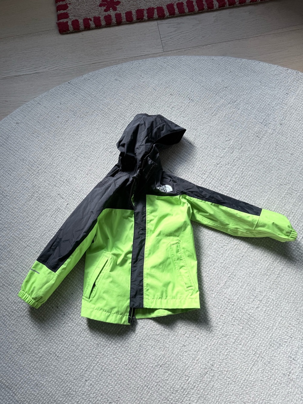 Boys north face rain jacket